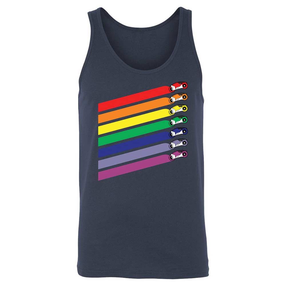Race The Rainbow - Navy - 2