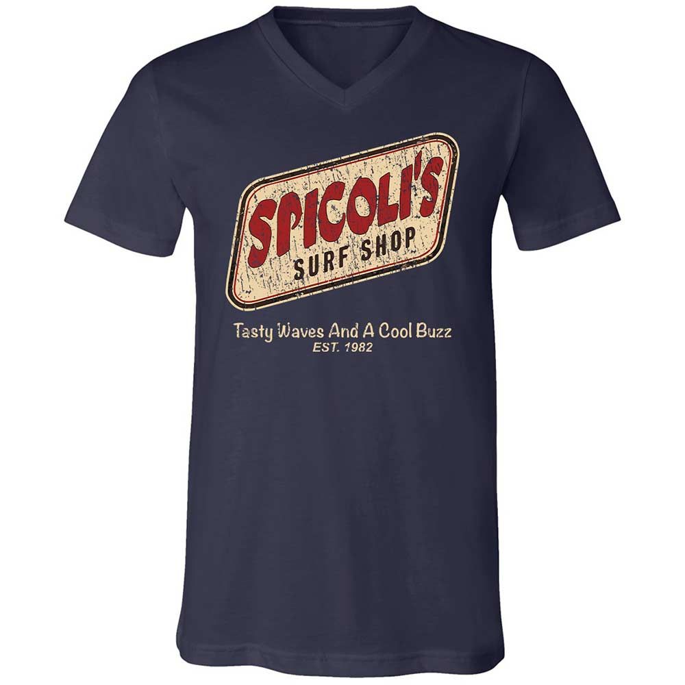 Unisex V-Neck T-Shirt - 3HHXPVXE - Navy - 2