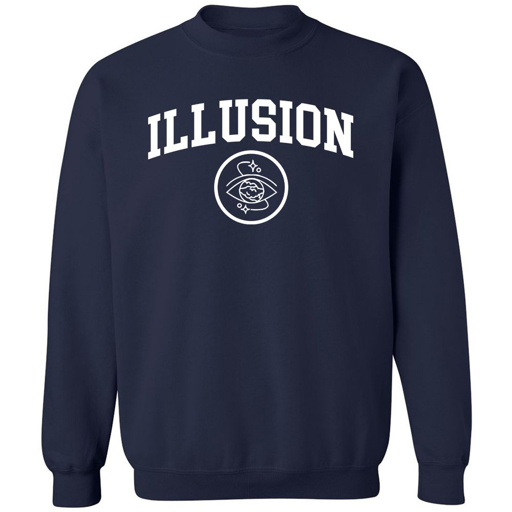 Classic Unisex Sweatshirt - 8J12HQP4 - Navy - 2