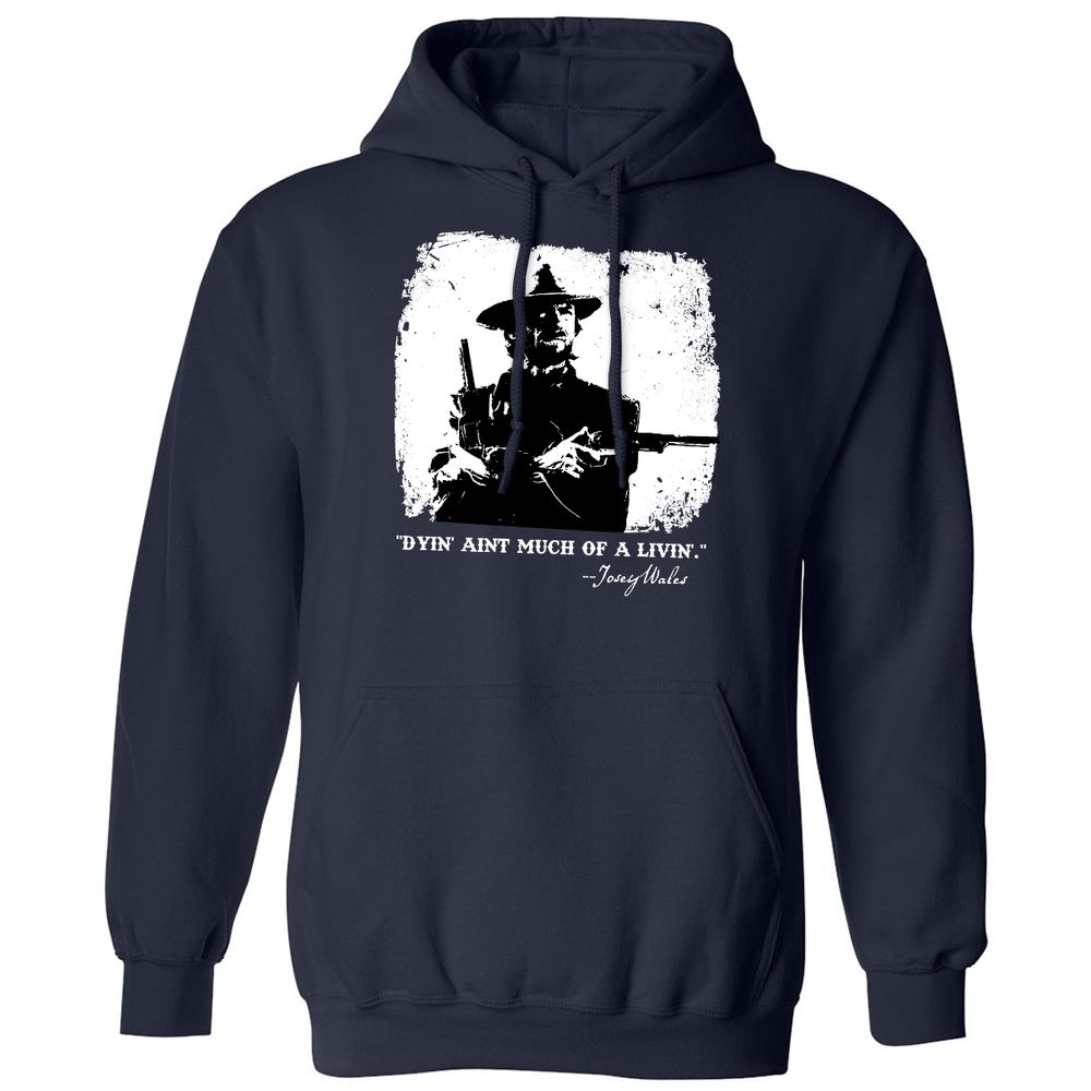 Classic Unisex Hoodie - USYXMQGQ - Navy - 2