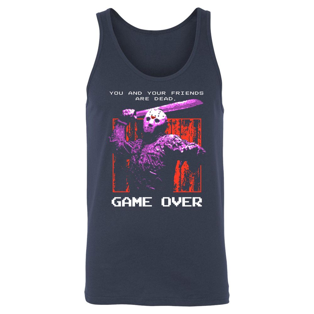 Unisex Jersey Tank - B9YKGWBL - Navy - 2