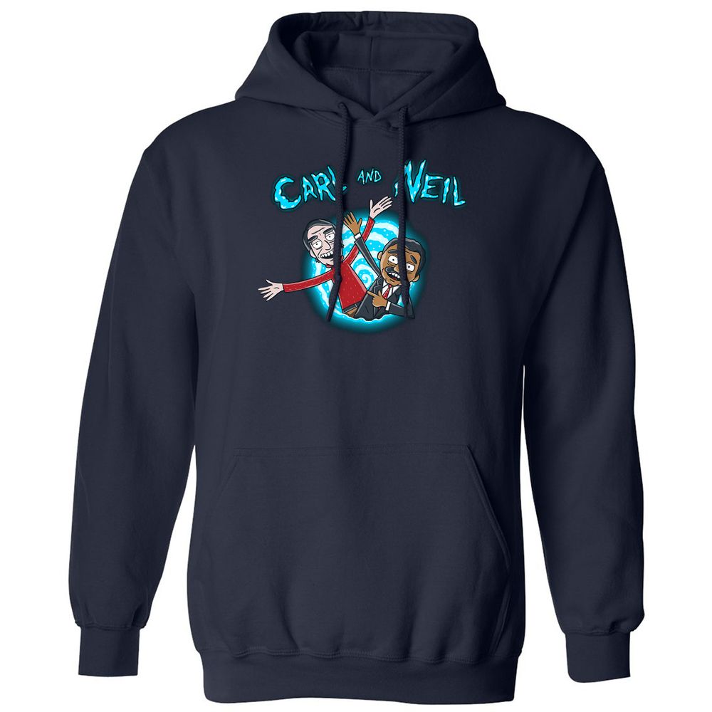 Classic Unisex Hoodie - UV615RKQ - Navy - 2