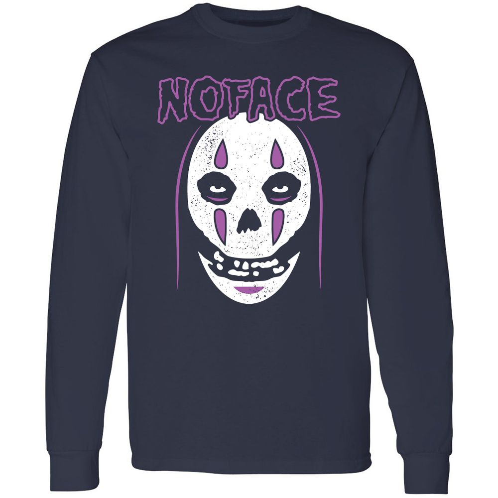 Long Sleeve T-Shirt - 1K6VU7FQ - Navy - 2