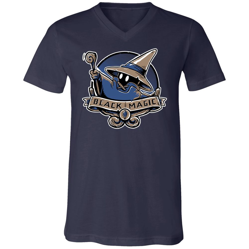 Unisex V-Neck T-Shirt - L2WH113T - Navy - 2