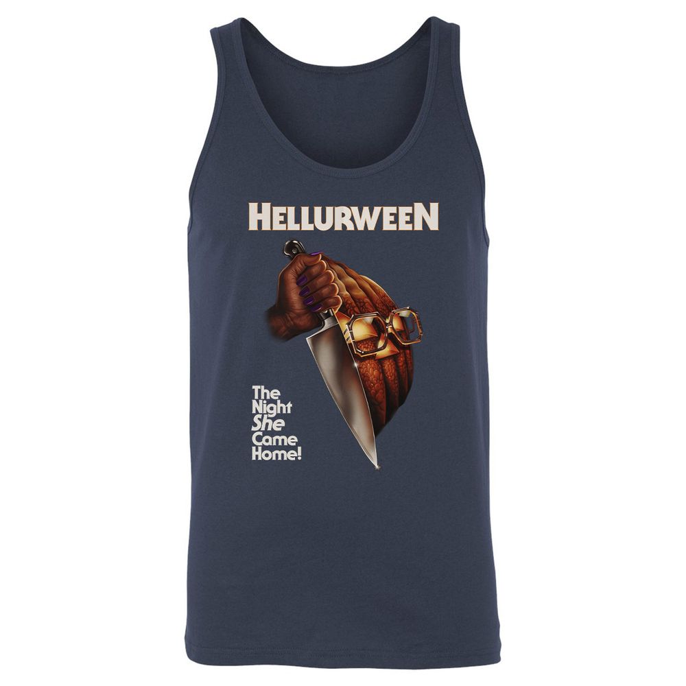 Unisex Jersey Tank - QZ8Y4ZA8 - Navy - 2