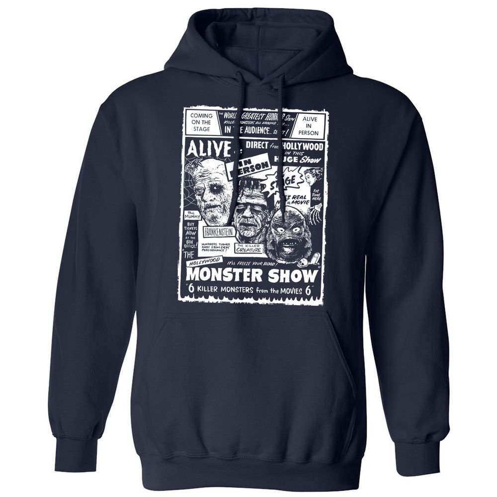 Classic Unisex Hoodie - 56STU2Z2 - Navy - 2
