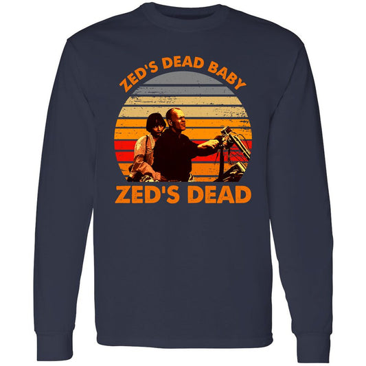 Long Sleeve T-Shirt - QTBFBY25 - Navy - 2