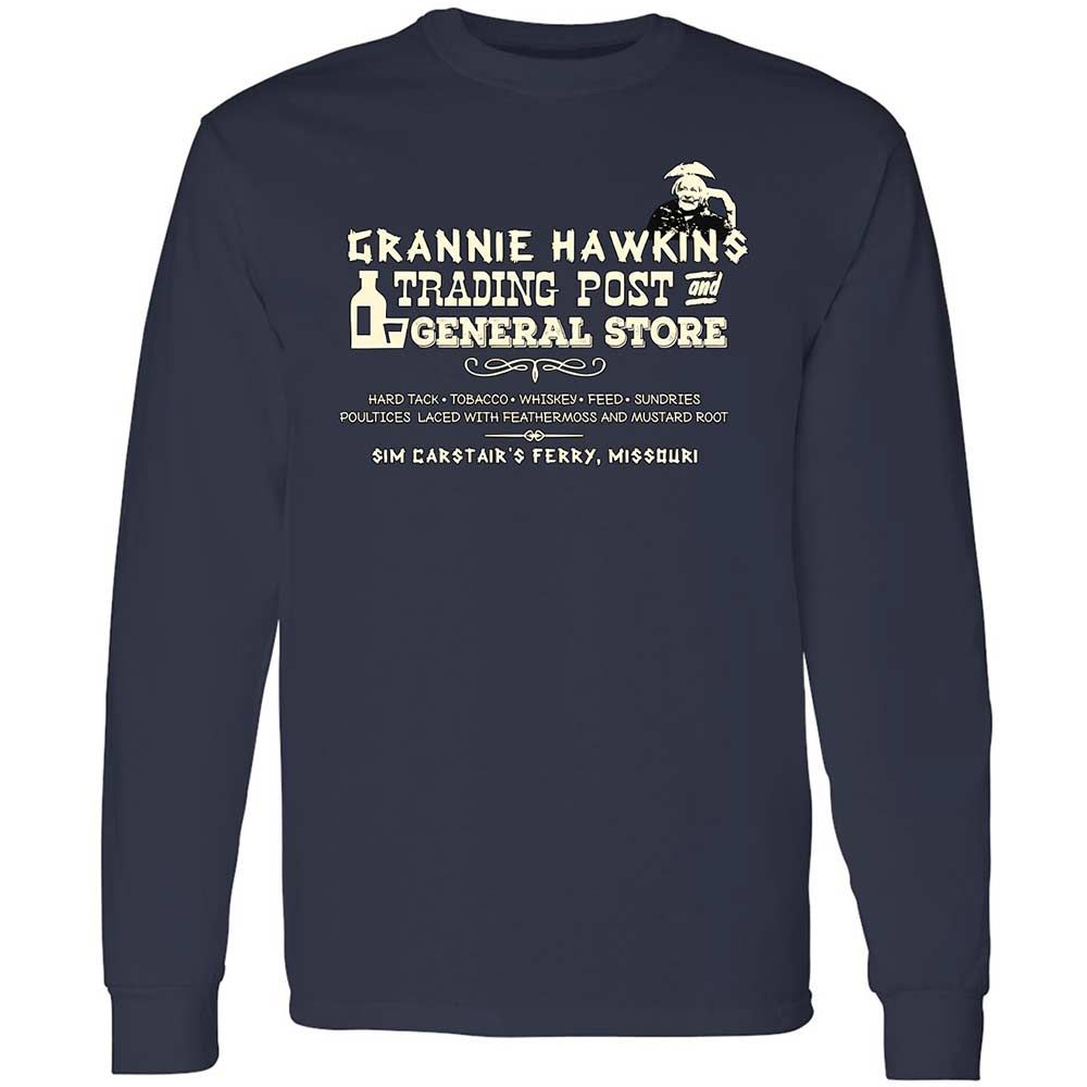Long Sleeve T-Shirt - BEE2HQ6E - Navy - 2