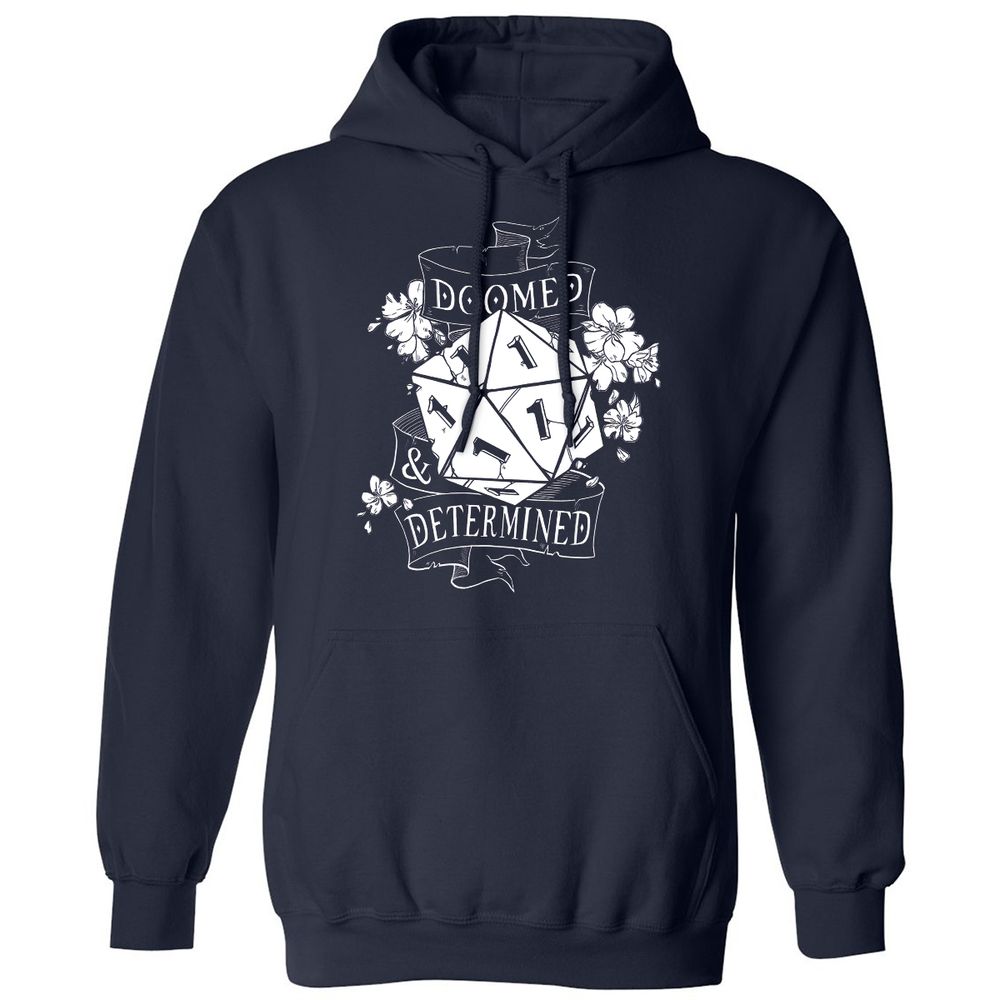 Classic Unisex Hoodie - Q1VFH69W - Navy - 2