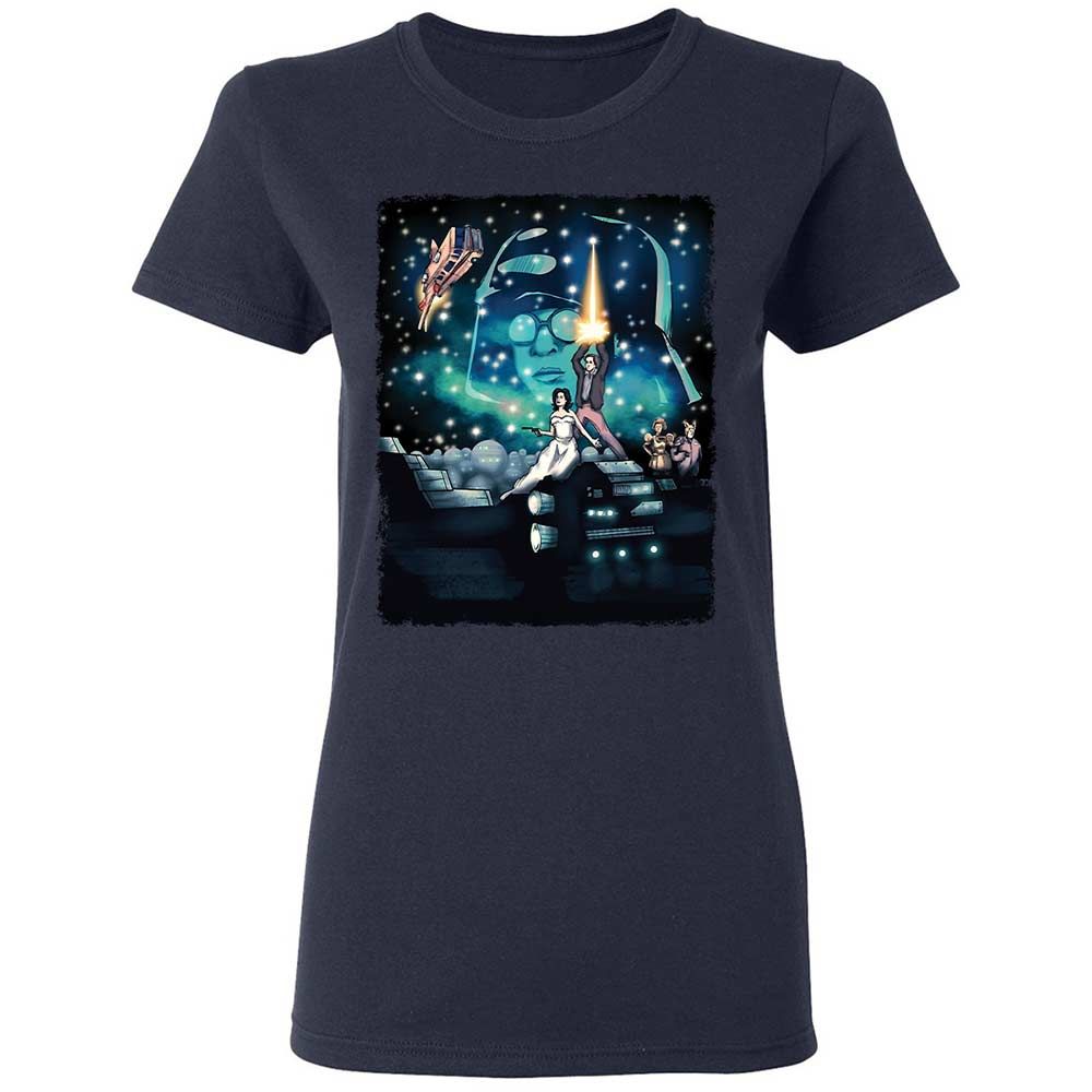 Women's T-Shirt - S1AKYEQJ - Navy - 2
