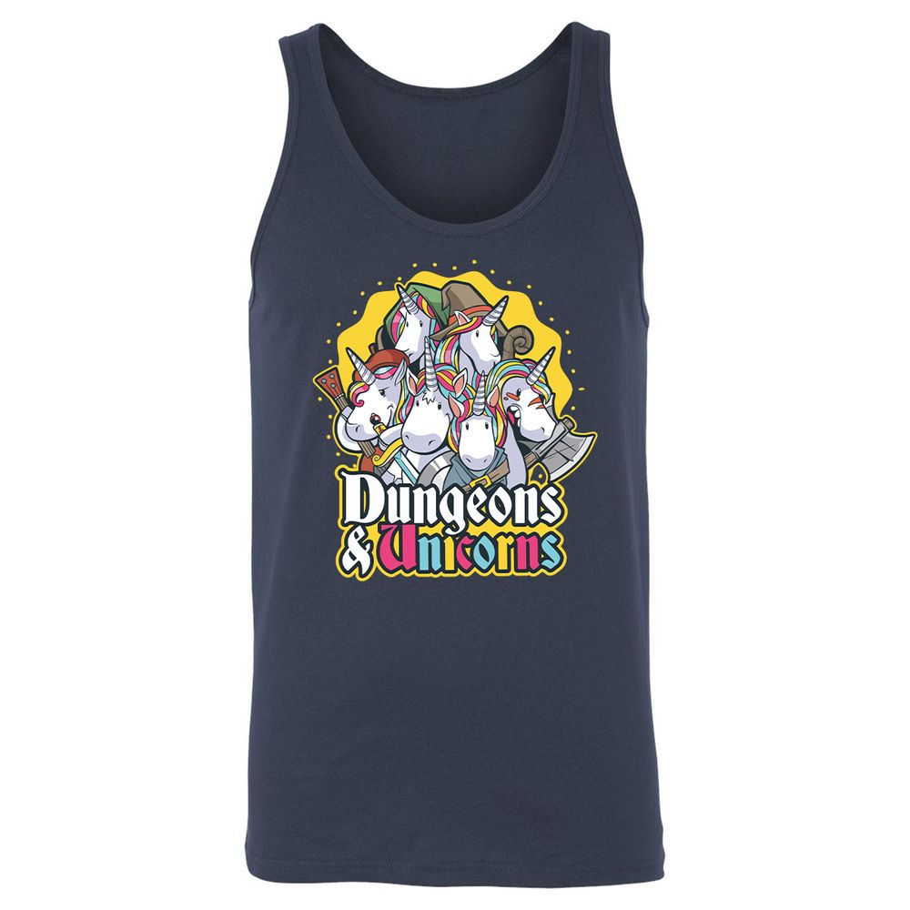 Unisex Jersey Tank - VXU1NPKG - Navy - 2