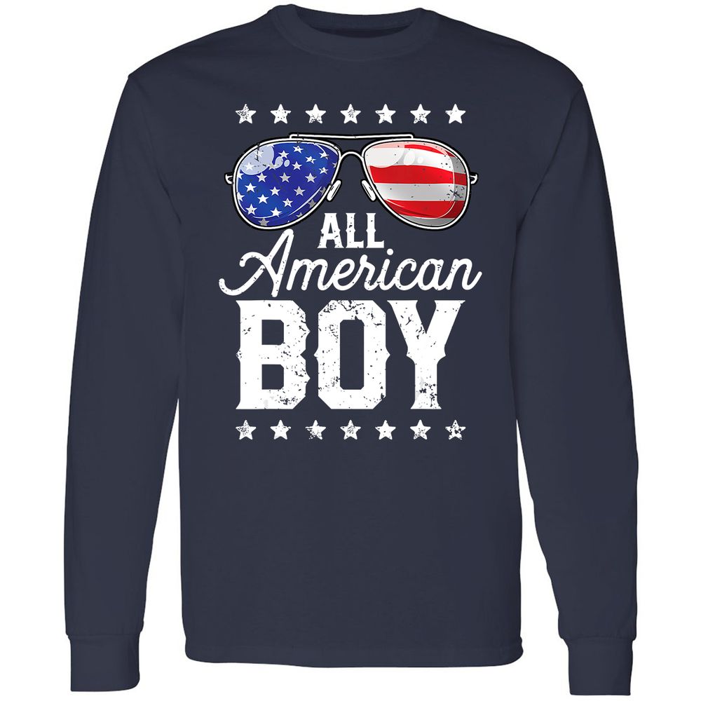 Long Sleeve T-Shirt - UBBY164H - Navy - 2