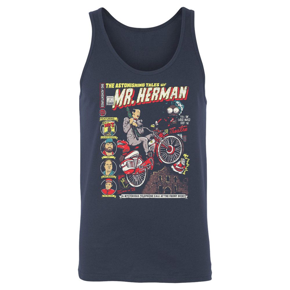 Unisex Jersey Tank - MYEMVLGU - Navy - 2