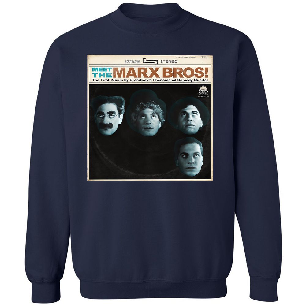 Classic Unisex Sweatshirt - NR1VV8Y7 - Navy - 2