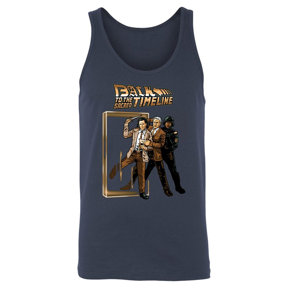 Unisex Jersey Tank - MAAALU8Z - Navy - 2