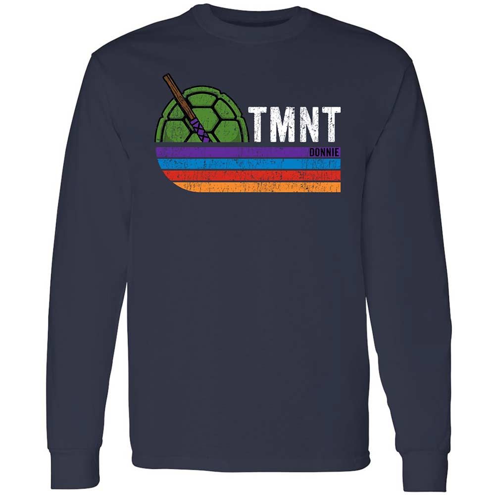 Long Sleeve T-Shirt - TQQE6KWU - Navy - 2