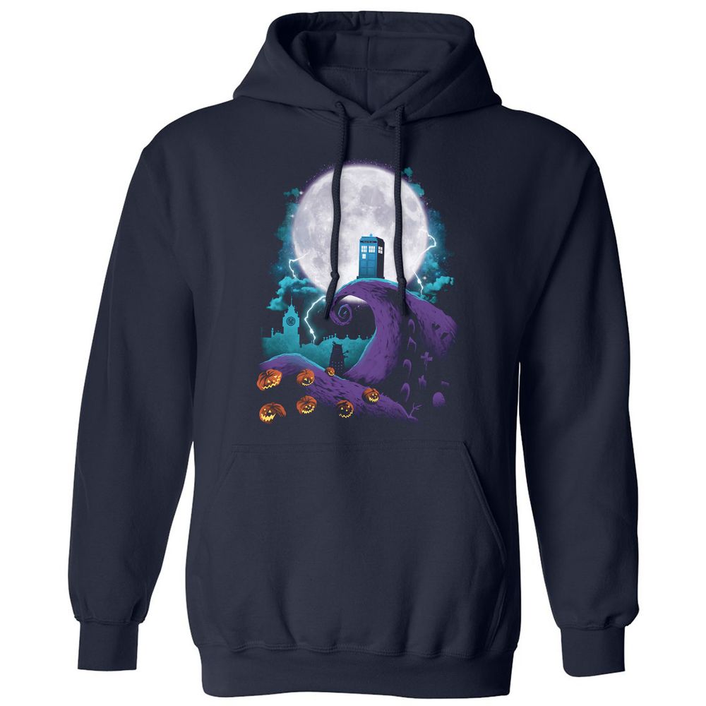 Classic Unisex Hoodie - CA53PR96 - Navy - 2