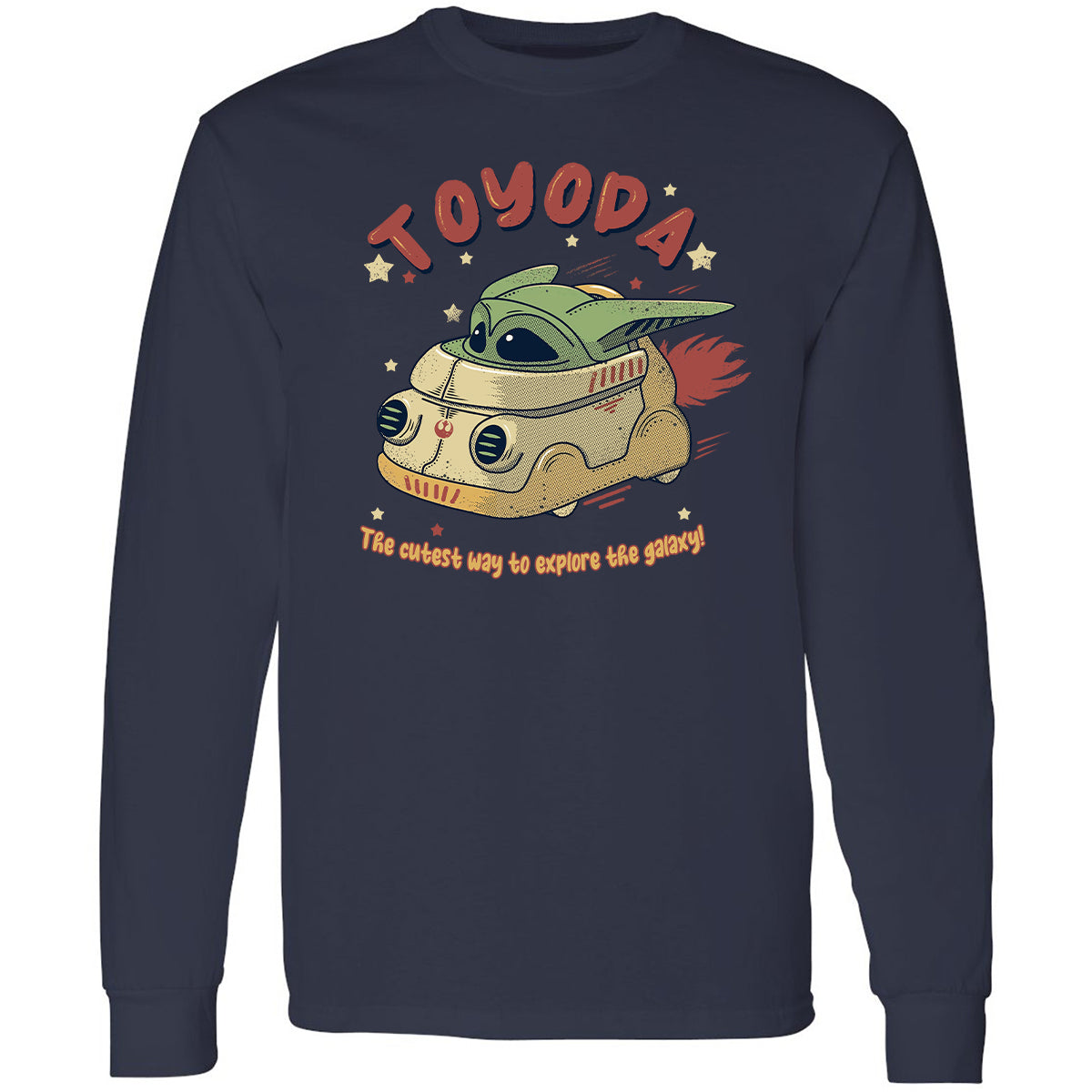 Long Sleeve T-Shirt - 756G93BR - Navy - 2