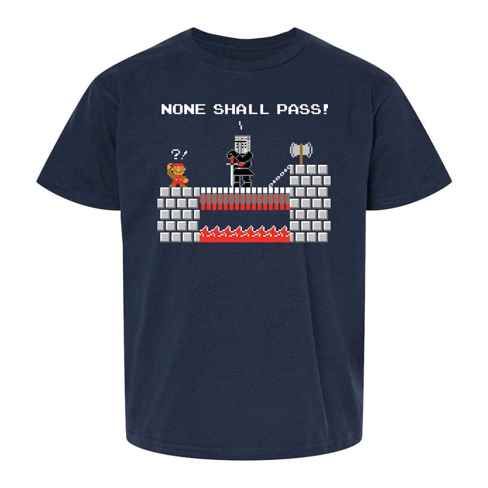 No Plumbers Shall Pass - Navy - 2