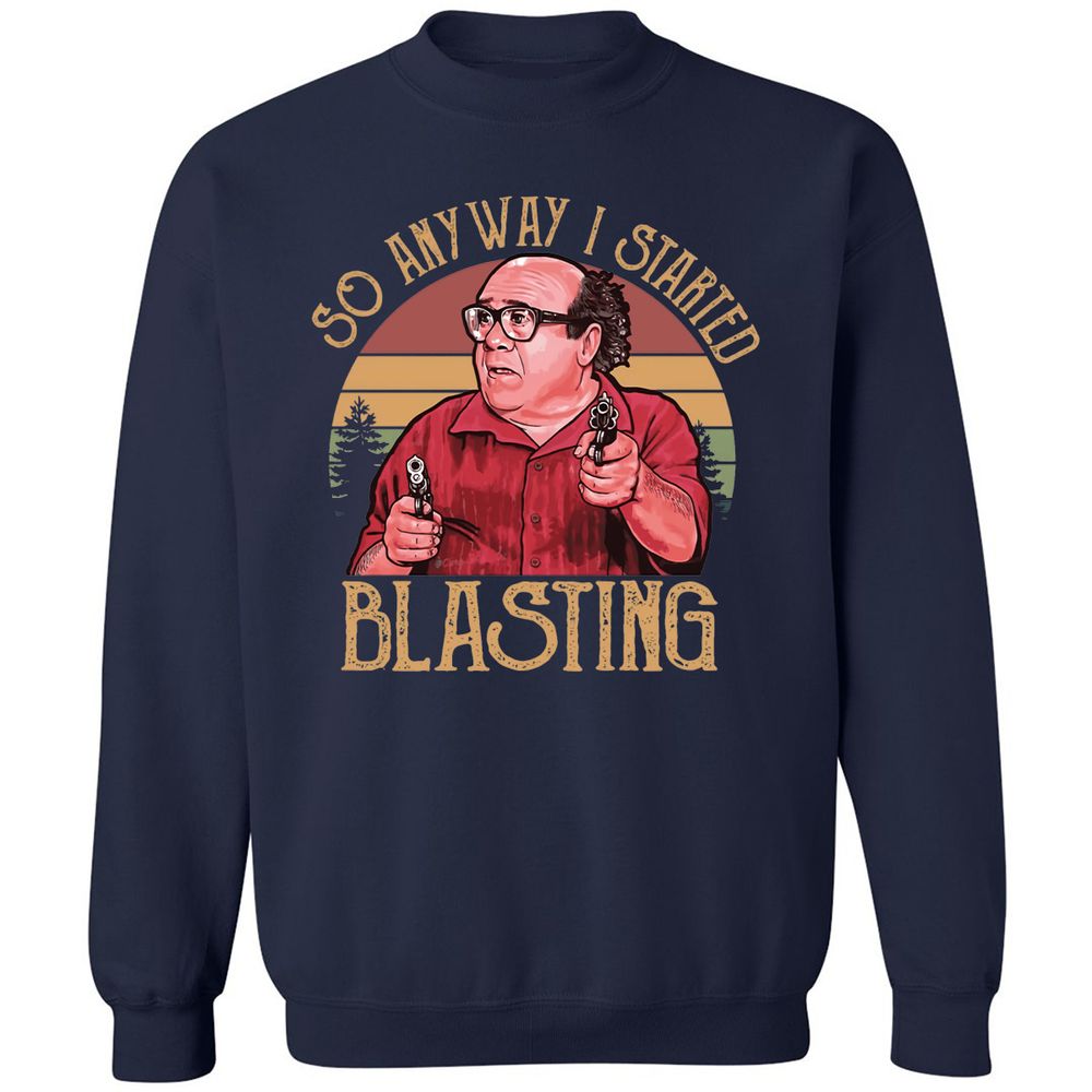 Classic Unisex Sweatshirt - TWSF4UTF - Navy - 2