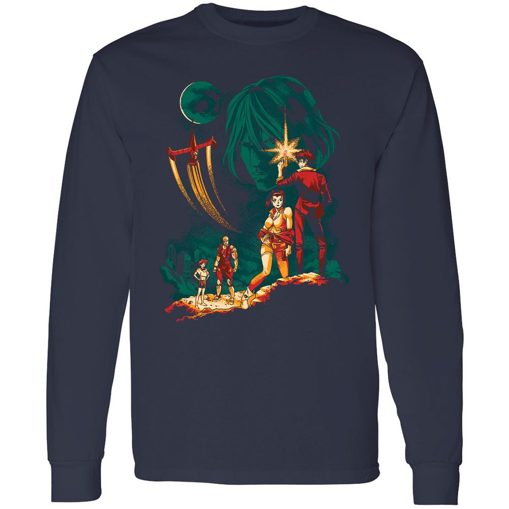 Long Sleeve T-Shirt - SMXCAV4E - Navy - 2