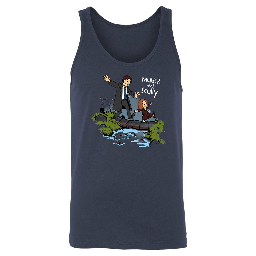 Unisex Jersey Tank - Y7FVVFWZ - Navy - 2