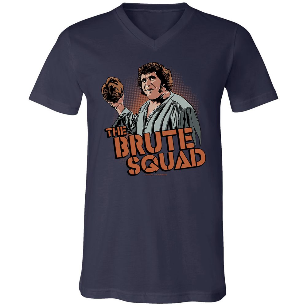 Unisex V-Neck T-Shirt - FZWAHGGE - Navy - 2