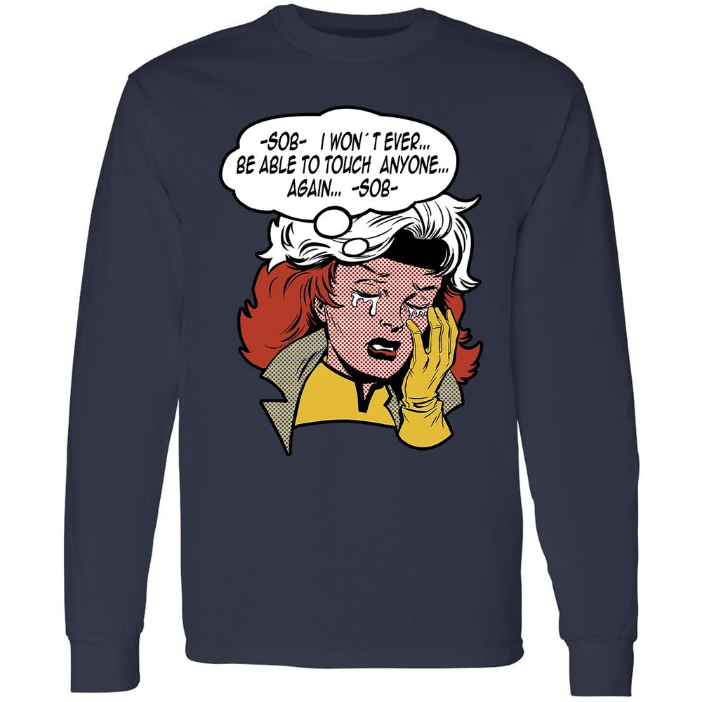 Long Sleeve T-Shirt - YAEPBPLW - Navy - 2