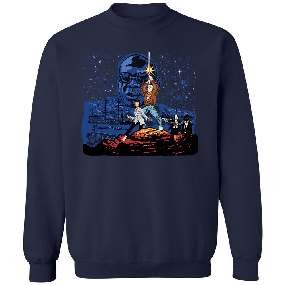 Classic Unisex Sweatshirt - 91UQAJW8 - Navy - 2