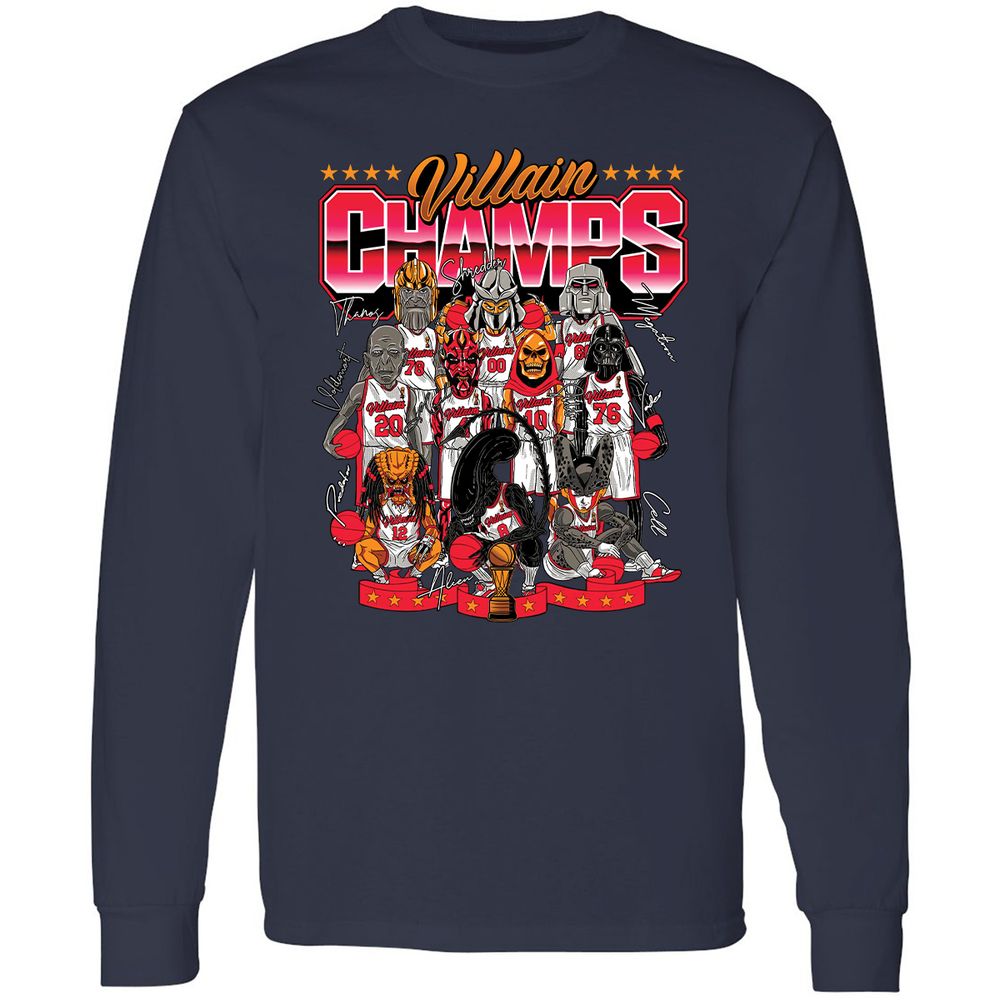 Long Sleeve T-Shirt - T6YF35N3 - Navy - 2