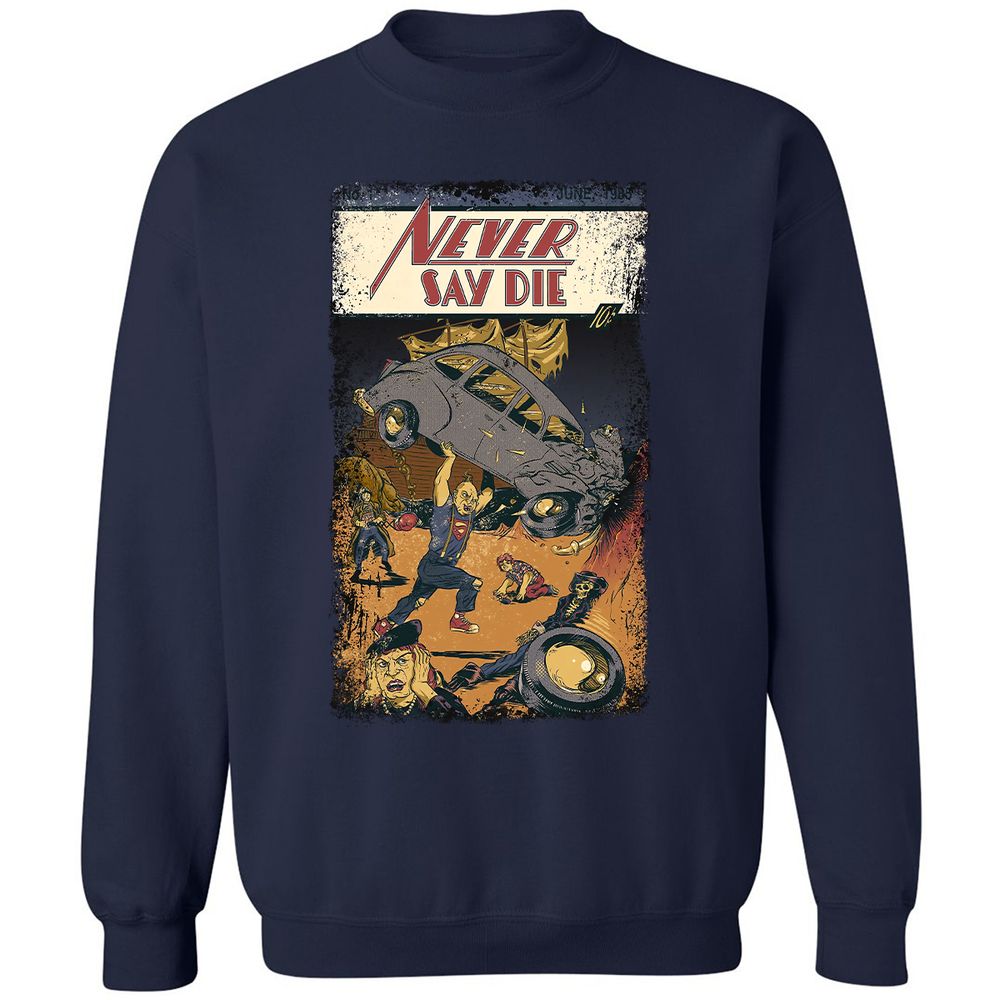 Classic Unisex Sweatshirt - FLZP8WA2 - Navy - 2