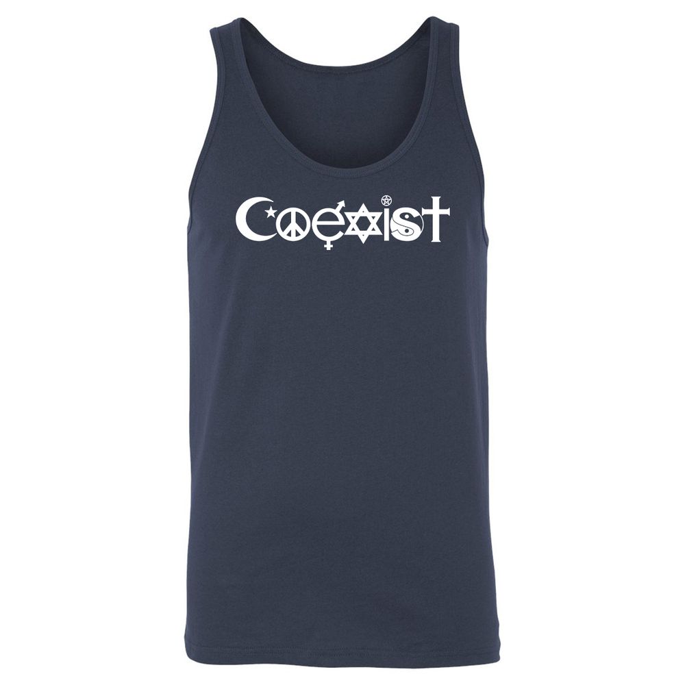 Unisex Jersey Tank - N2J1U3S5 - Navy - 2