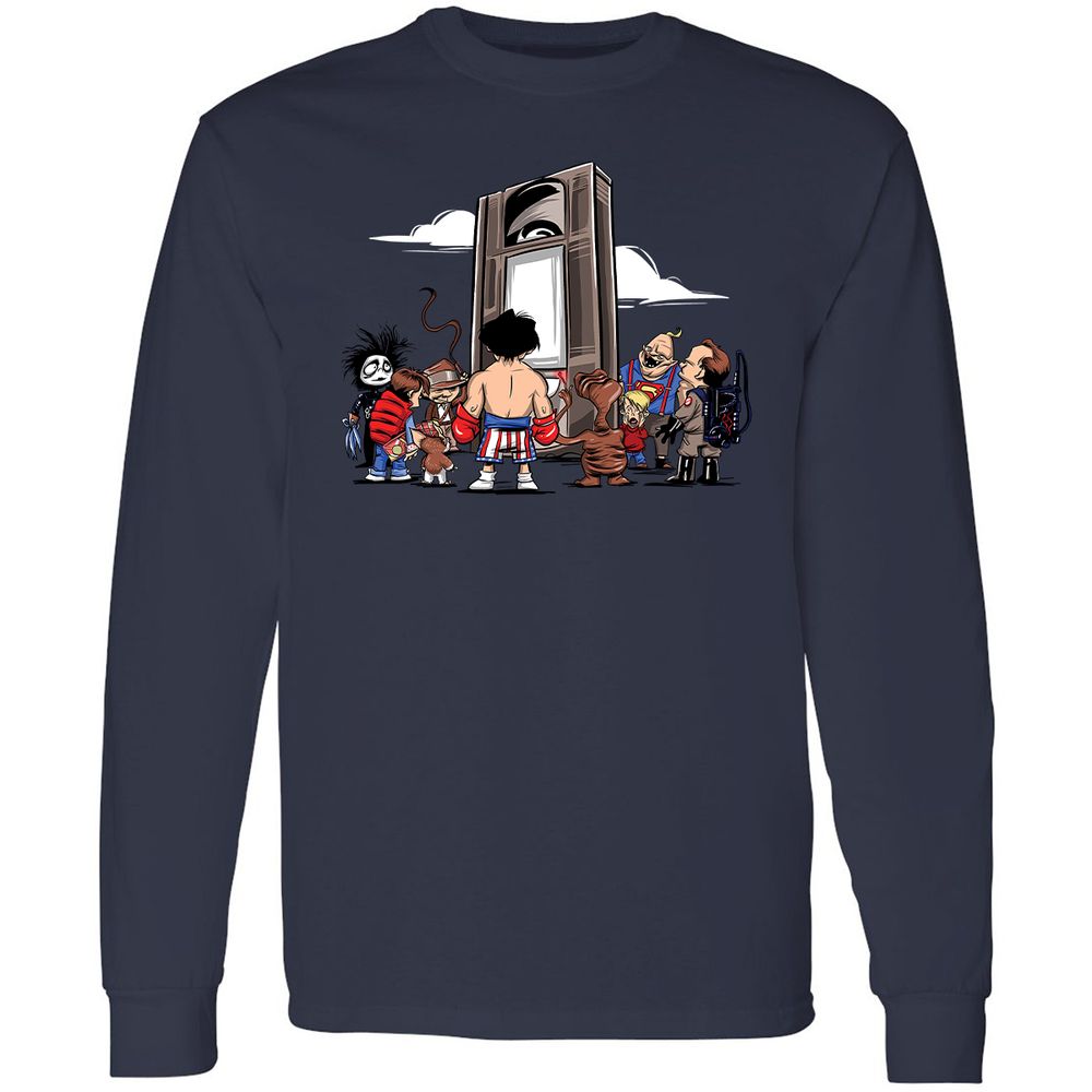 Long Sleeve T-Shirt - NBNZCGGT - Navy - 2