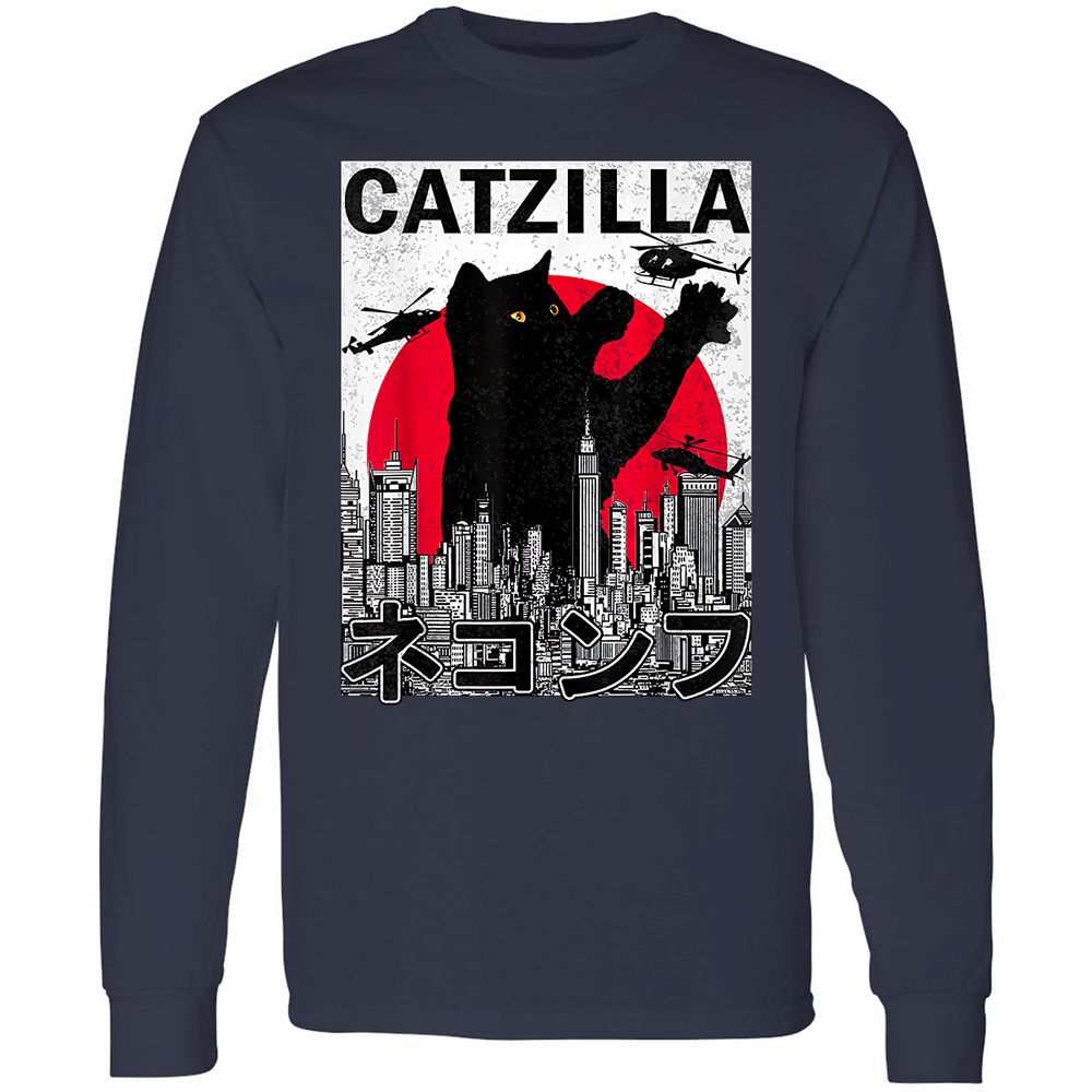 Long Sleeve T-Shirt - E2VBRB3G - Navy - 2