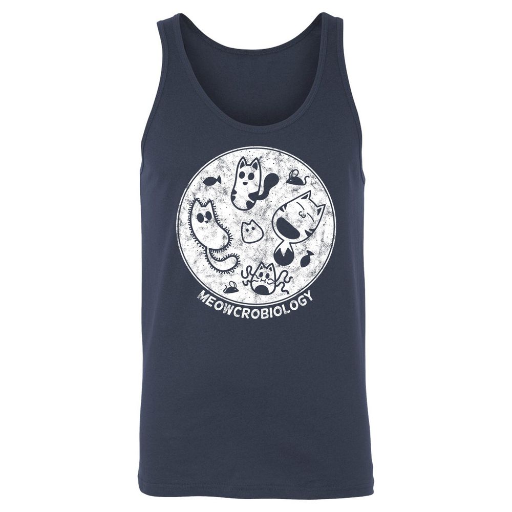 Unisex Jersey Tank - ANASSEH6 - Navy - 2