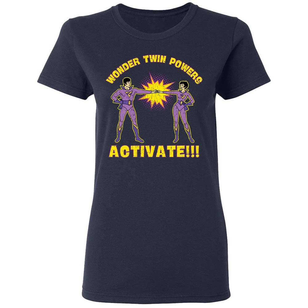 Women's T-Shirt - YQ94DCXG - Navy - 2