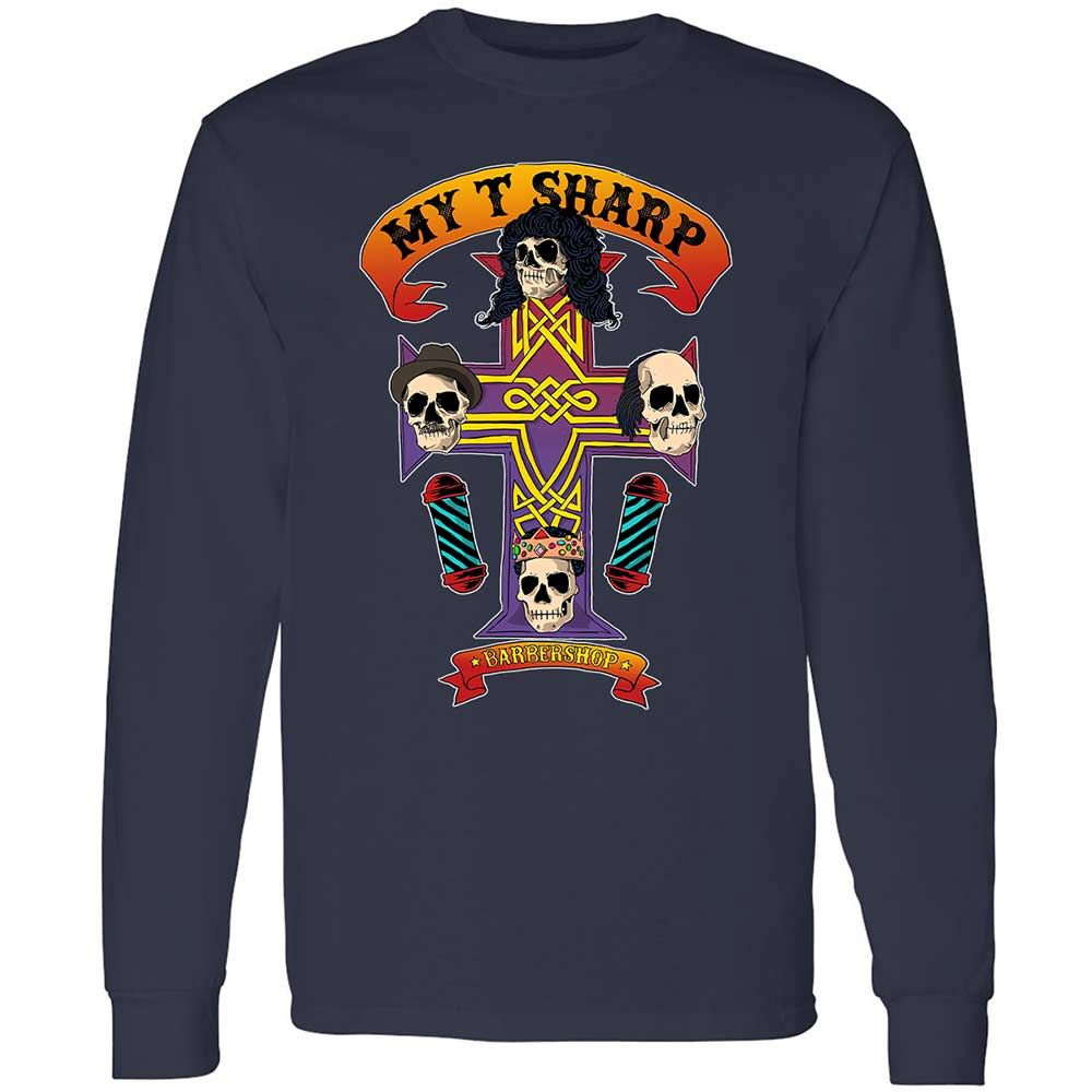 My-T-Sharp Barbershop - Navy - 2