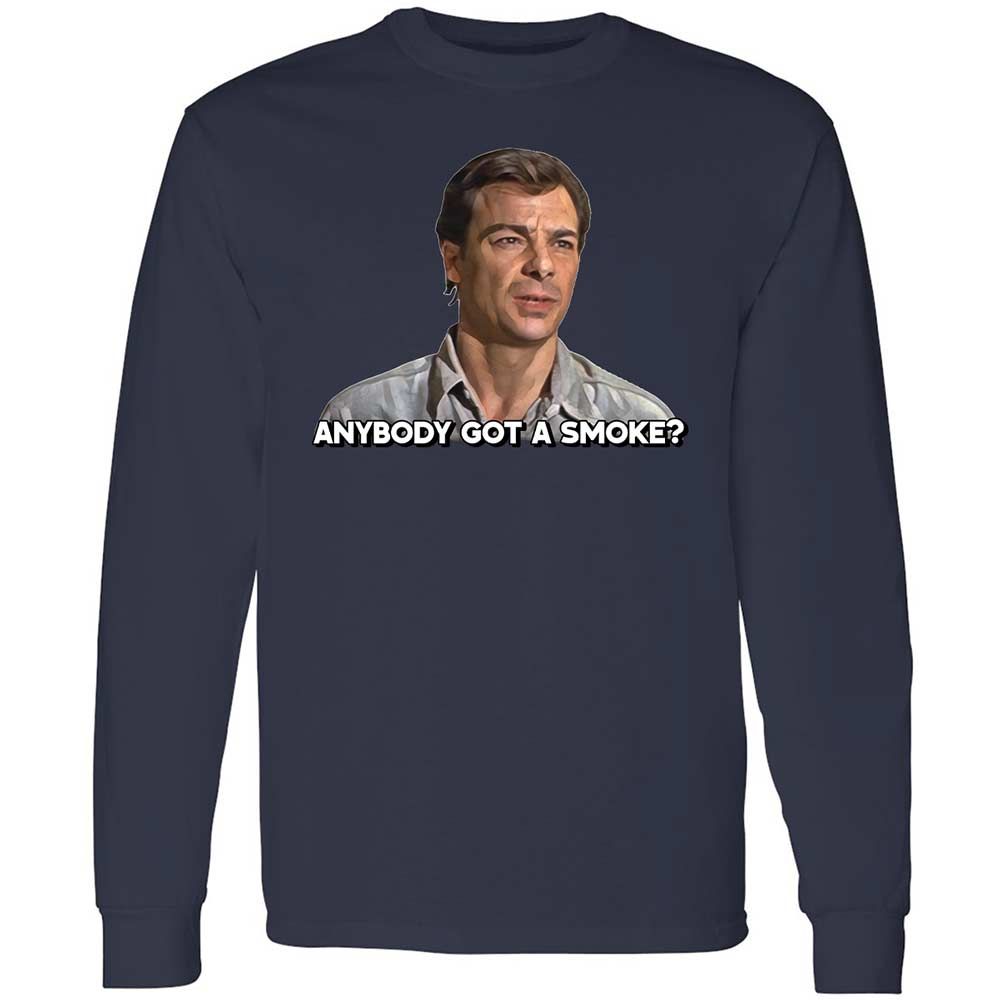 Long Sleeve T-Shirt - K1CZQKMN - Navy - 2