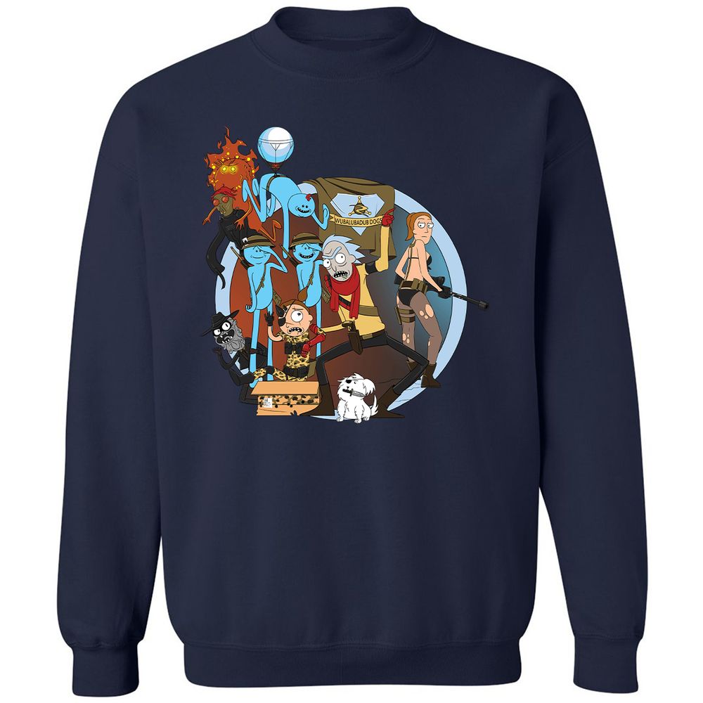 Classic Unisex Sweatshirt - KLD74DWV - Navy - 2