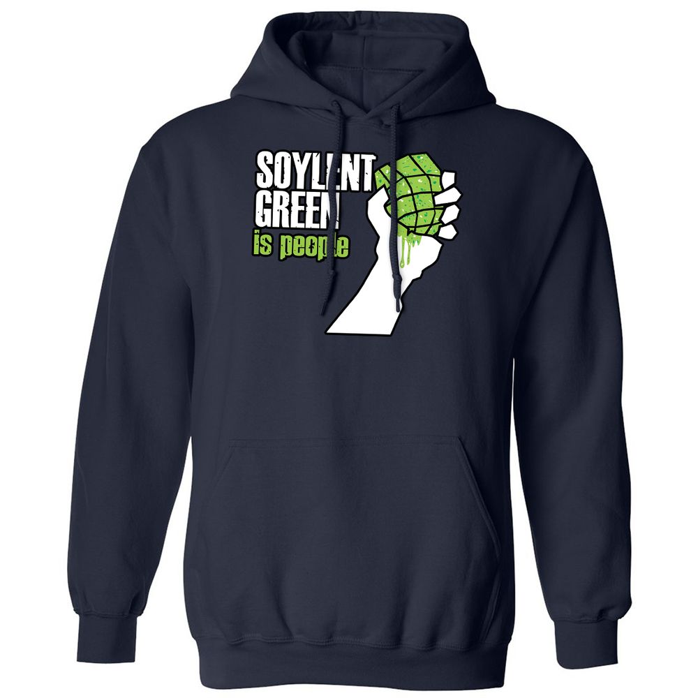 Classic Unisex Hoodie - B93RM6Y7 - Navy - 2