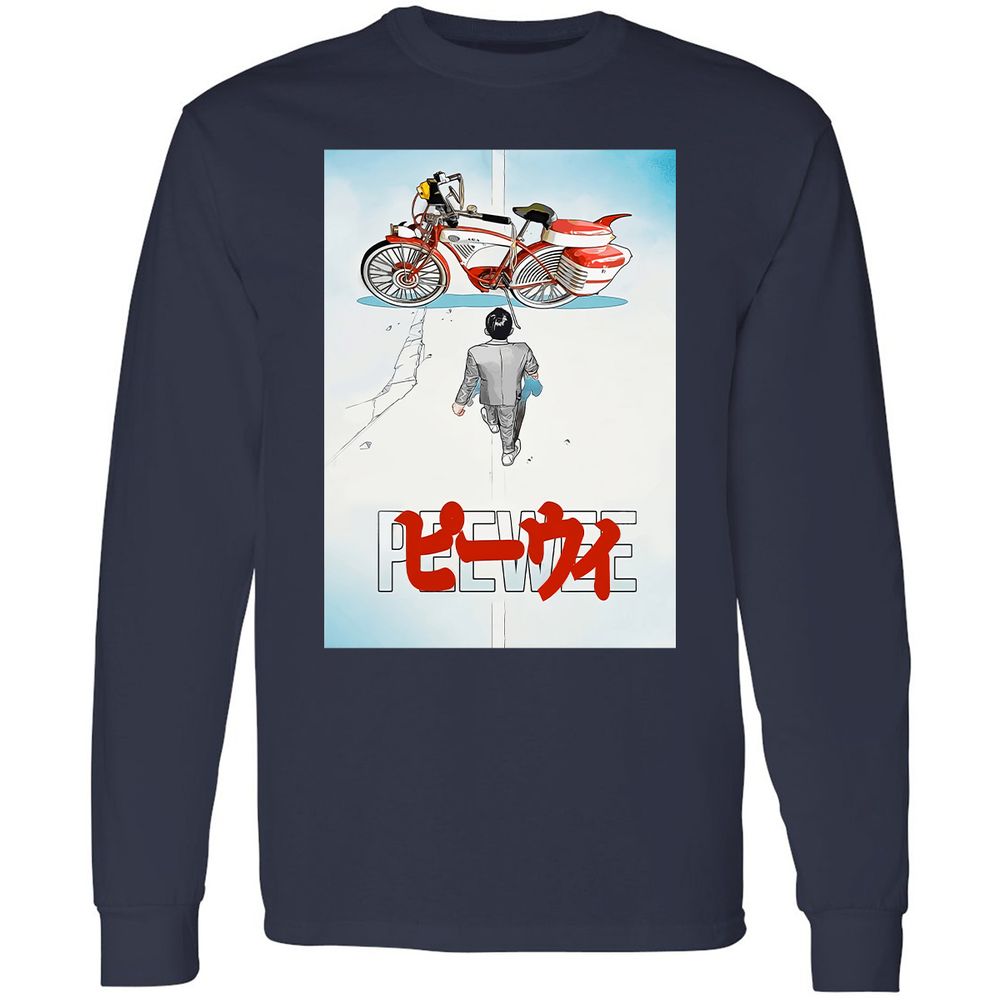 Long Sleeve T-Shirt - ZZNLGM2V - Navy - 2