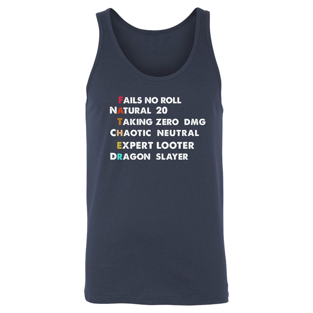 Unisex Jersey Tank - TQCLHA3X - Navy - 2