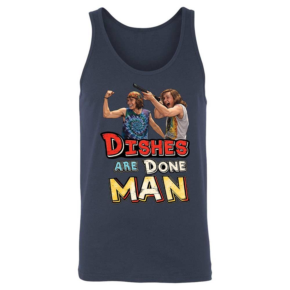 Unisex Jersey Tank - TE7JY2RR - Navy - 2