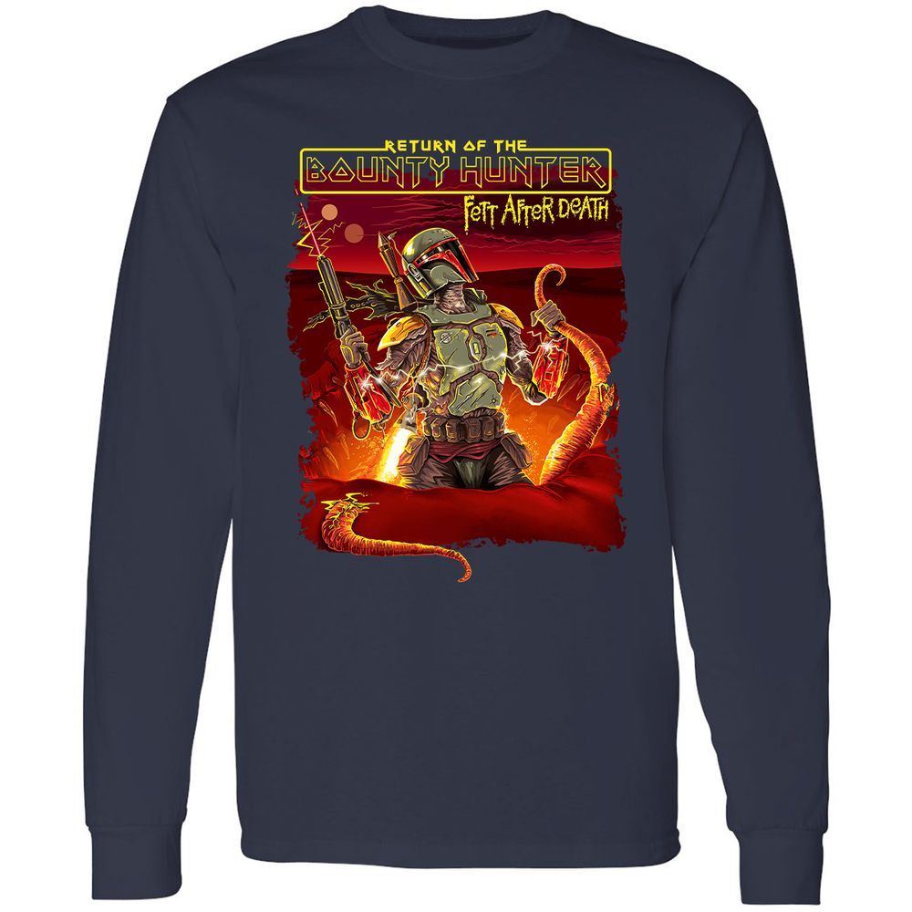 Long Sleeve T-Shirt - ZDDH9M9G - Navy - 2