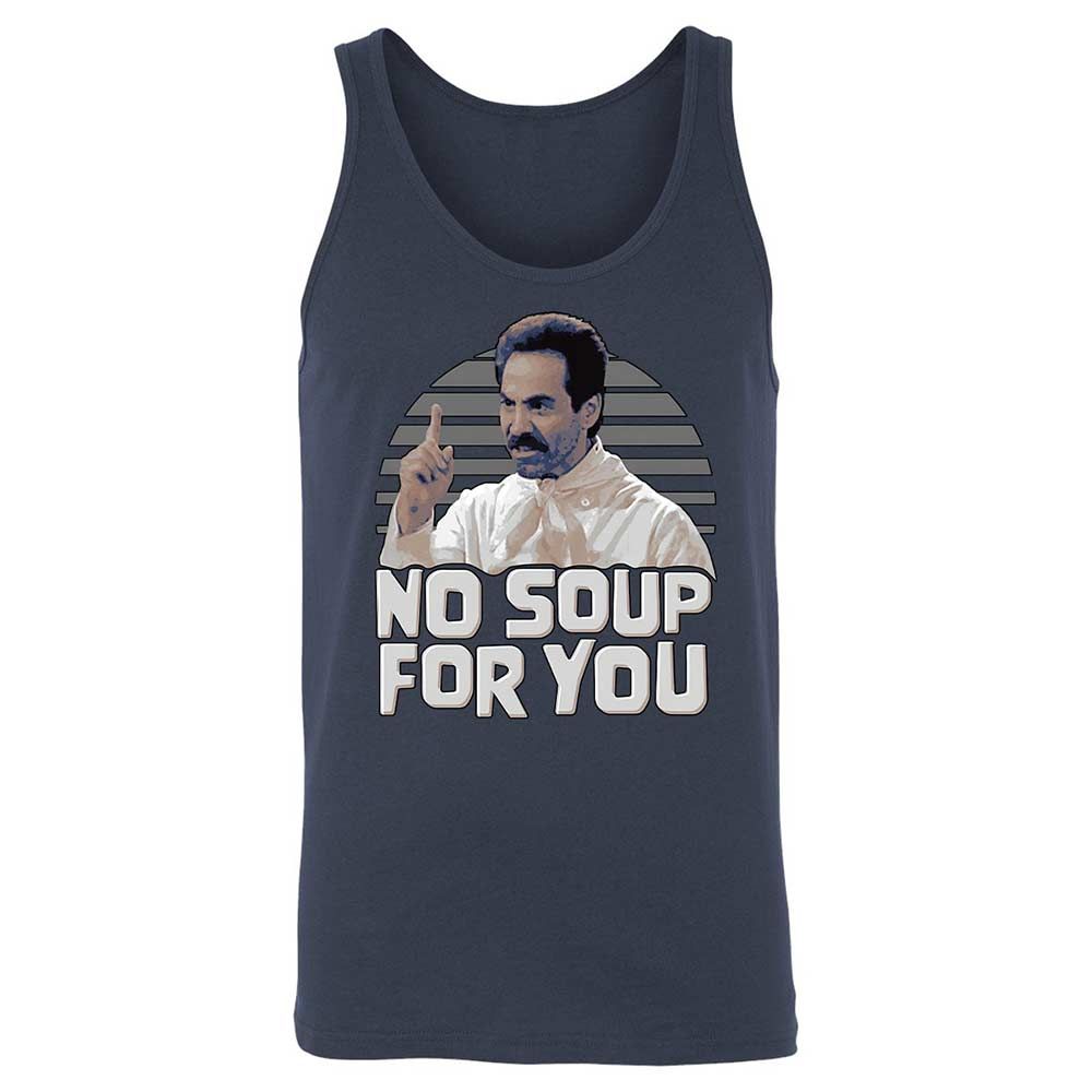 No Soup For You - Navy - 2