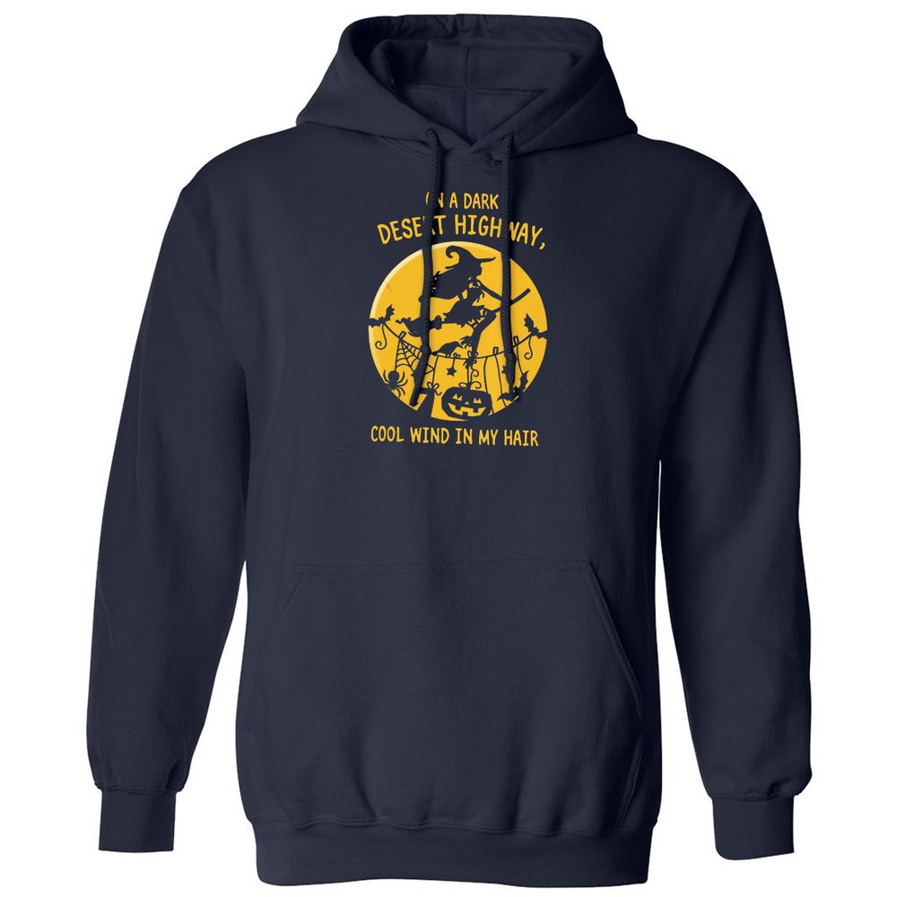 Classic Unisex Hoodie - YTDGZXMZ - Navy - 2