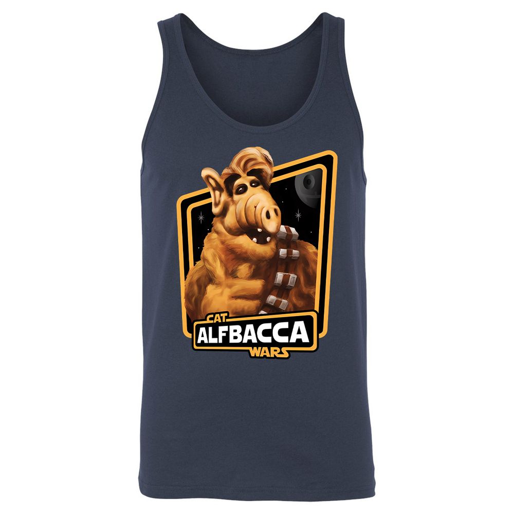 Unisex Jersey Tank - 8T9Y5LN9 - Navy - 2