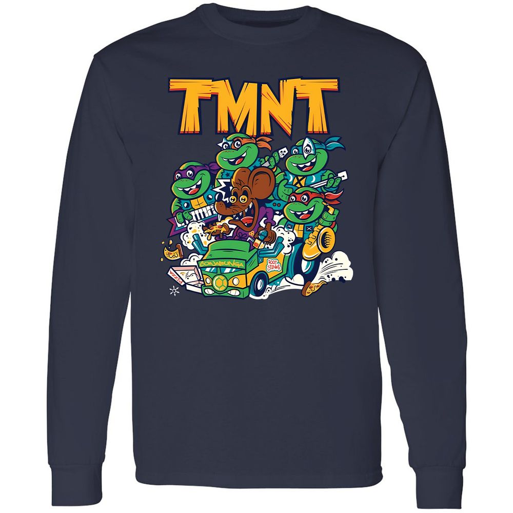 Long Sleeve T-Shirt - 7DB2YP81 - Navy - 2