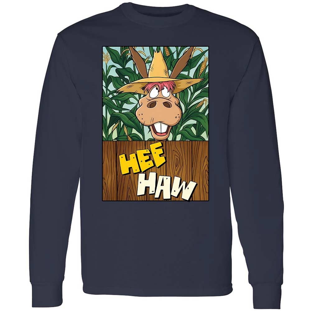 Long Sleeve T-Shirt - Q1BWWLS2 - Navy - 2