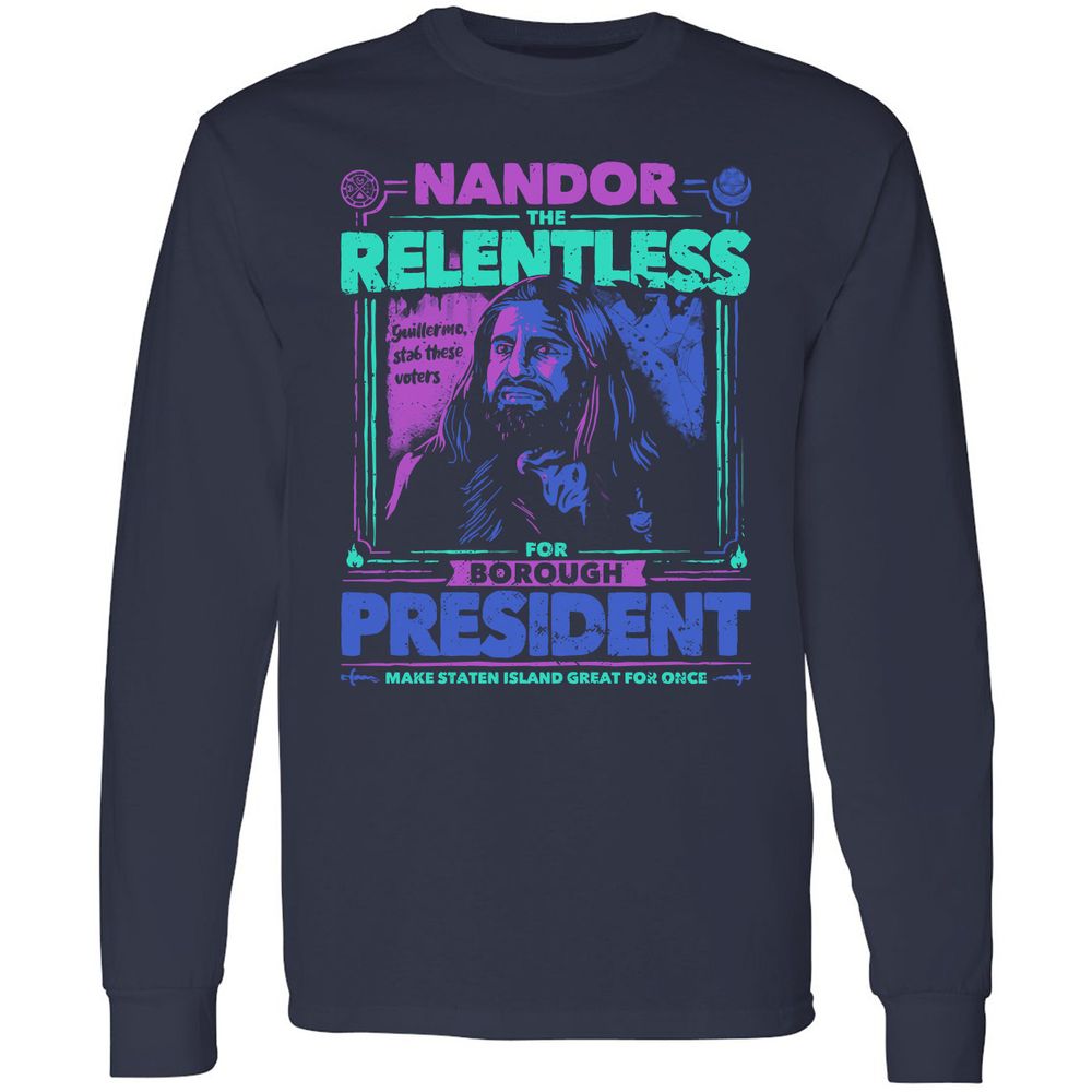 Long Sleeve T-Shirt - 4SBKCLRY - Navy - 2